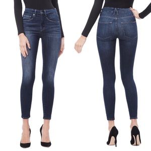 Good American | Good Legs Crop Jeans in BLUE260